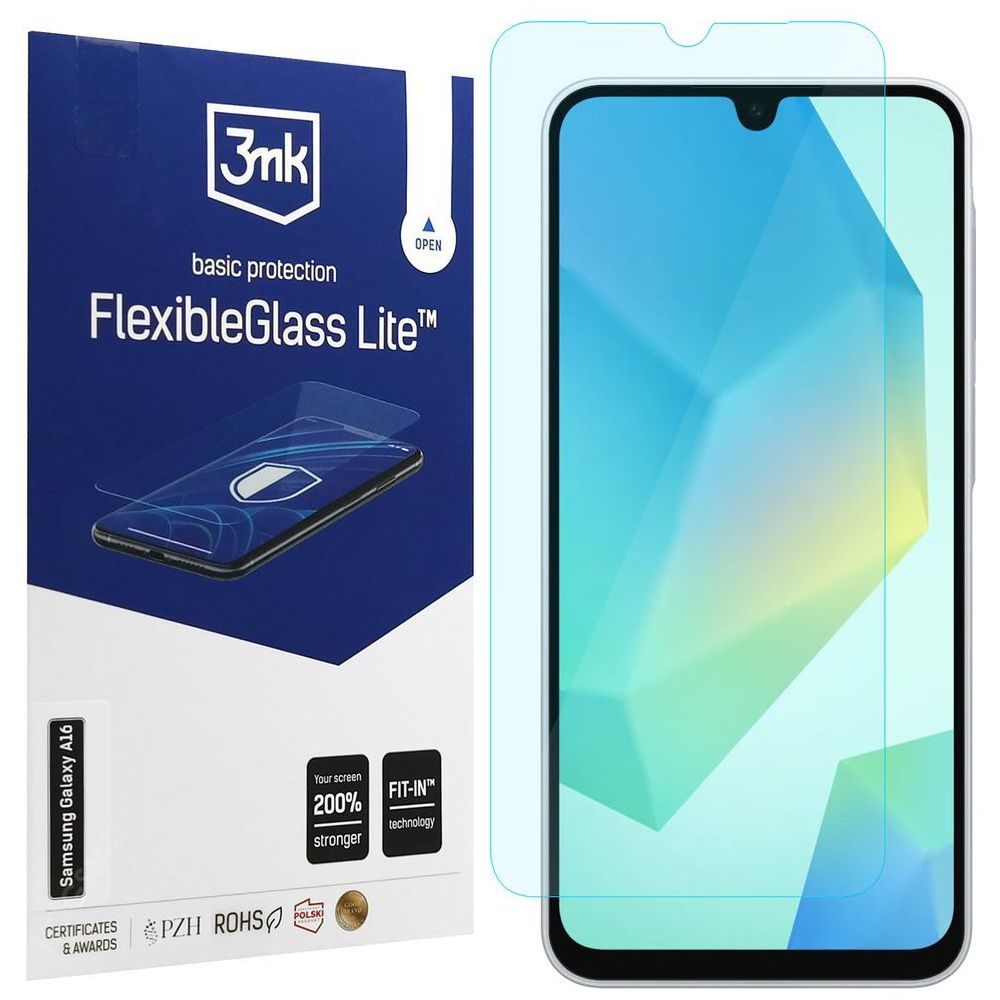 3mk Flexible Glass Lite | Nietłukące Szkło Hybrydowe do Samsung Galaxy A16 / 5G
