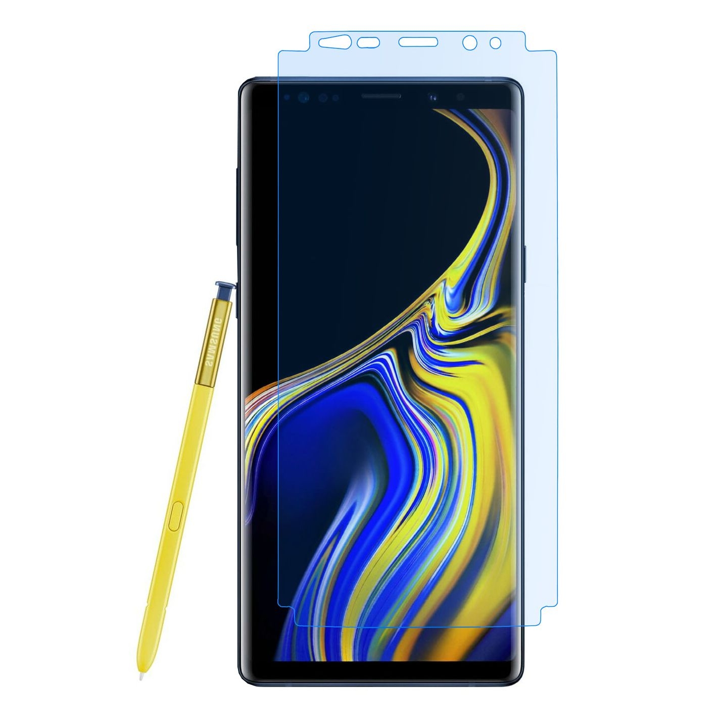 Samsung Galaxy Note 9 | Zagięta Folia NANO 3D na CAŁY EKRAN