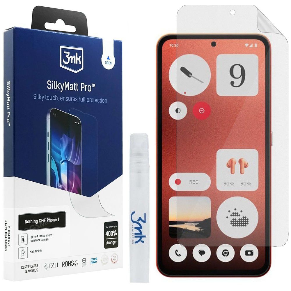 3mk SilkyMatt Pro | Matowa Folia Ochronna do Nothing CMF Phone 1