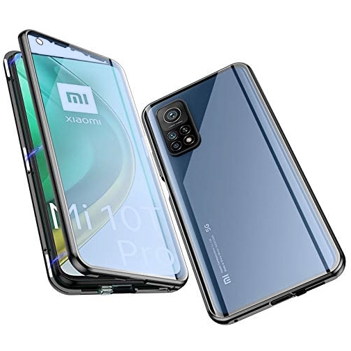 Magnetyczne Etui 360° Aluminium PC Glass do Xiaomi Mi 10T 5G / Pro