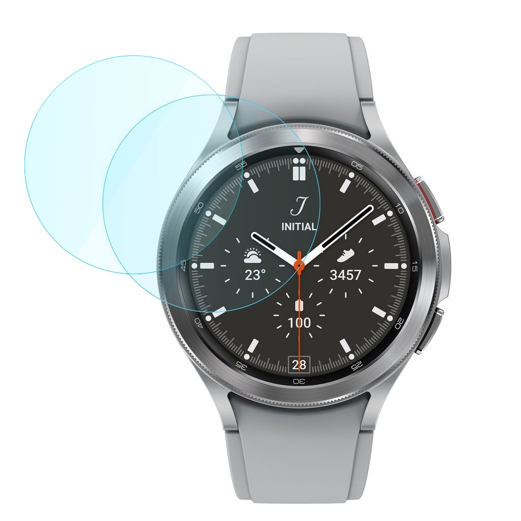 Szkło Ochronne Hartowane | 9H 2.5D | 2 sztuki do Samsung Galaxy Watch 4 Classic 46mm