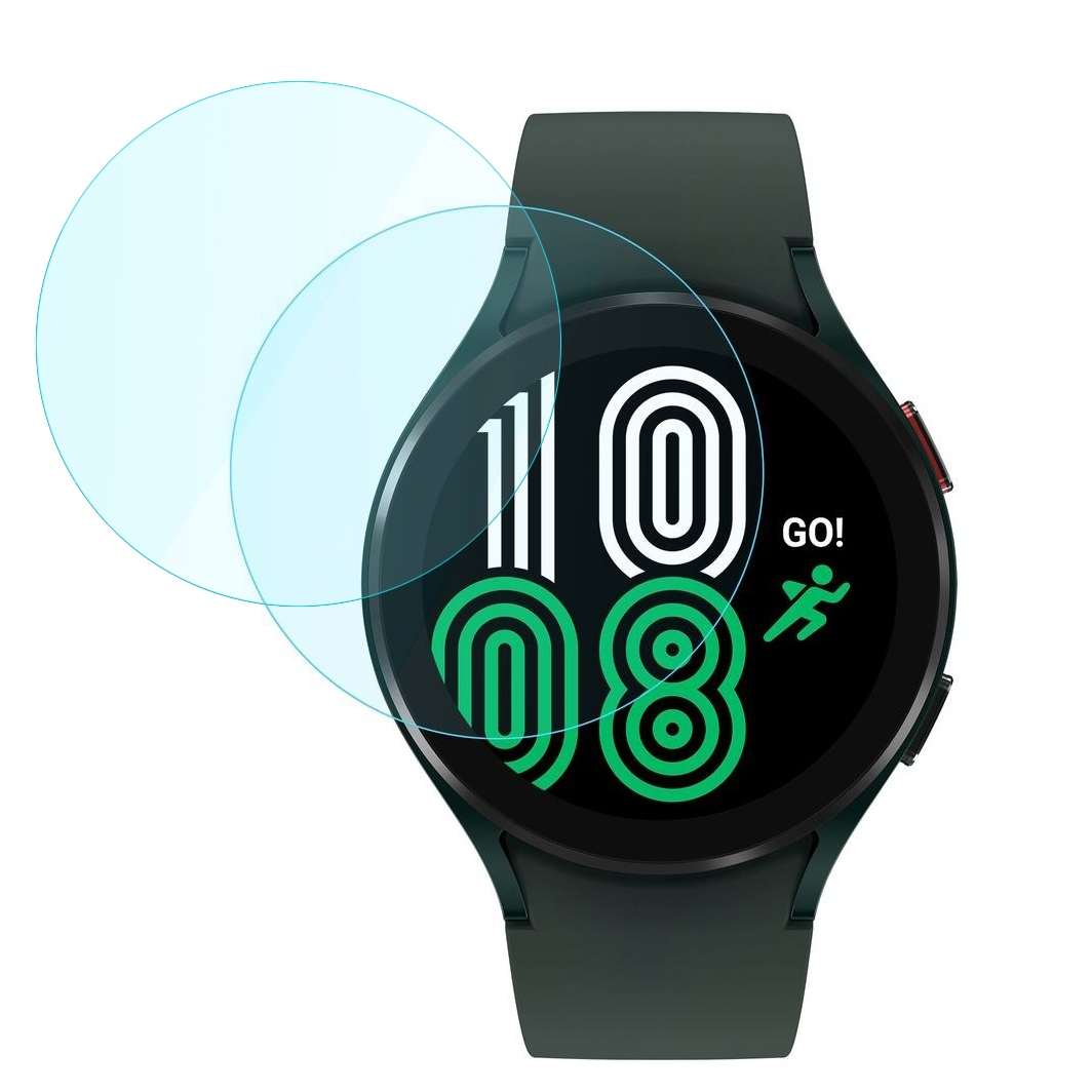 Szkło Ochronne Hartowane | 9H 2.5D | 2 sztuki do Samsung Galaxy Watch 4 44mm