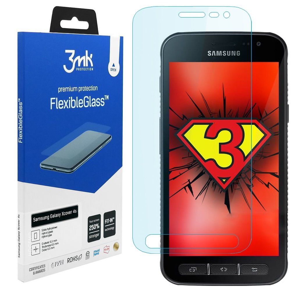 3mk Flexible Glass | Nietłukące Szkło Hybrydowe do Samsung Galaxy Xcover 4s/4
