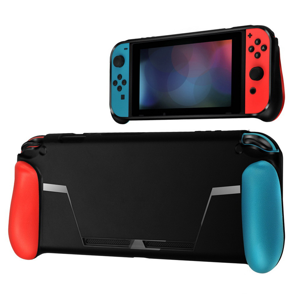 Nintendo Switch | Etui GRIP Case | Pokrowiec , Szkło, Gripy x4