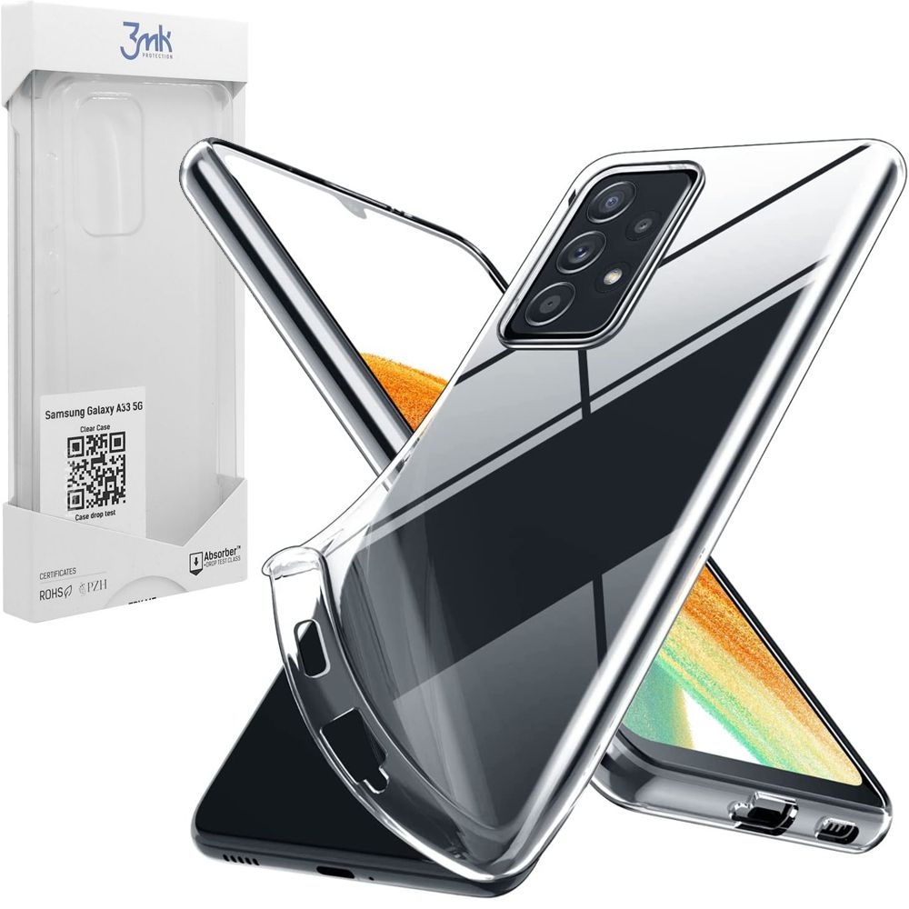 Etui 3mk Clear Case | Bezbarwne do Samsung Galaxy A33 5G