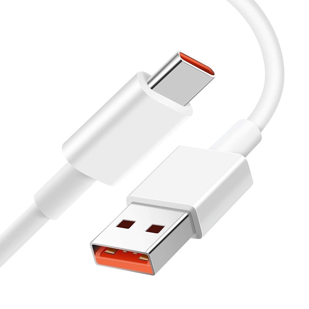 Oryginalny Kabel Xiaomi USB-C Turbo Charge 6A | 200cm | Biały