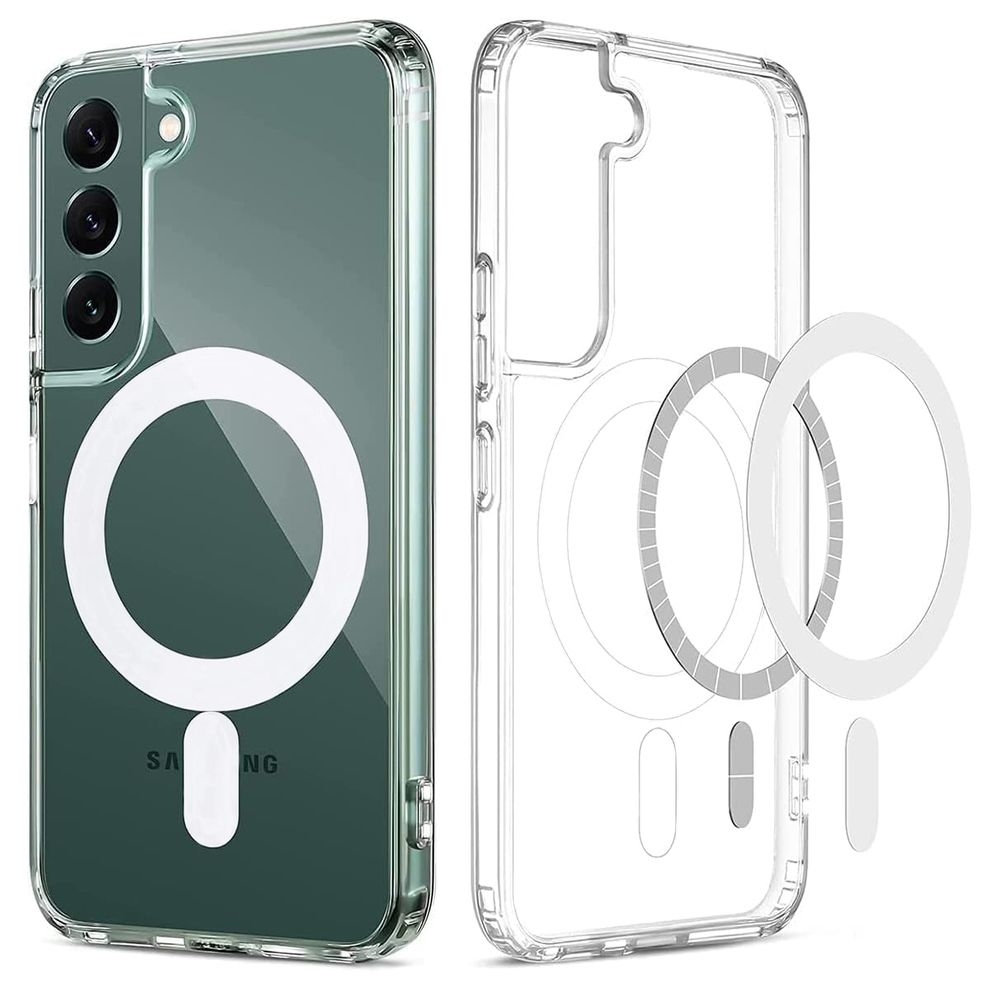 Etui Magnetyczne MagSafe | Clear do Samsung Galaxy S22 |