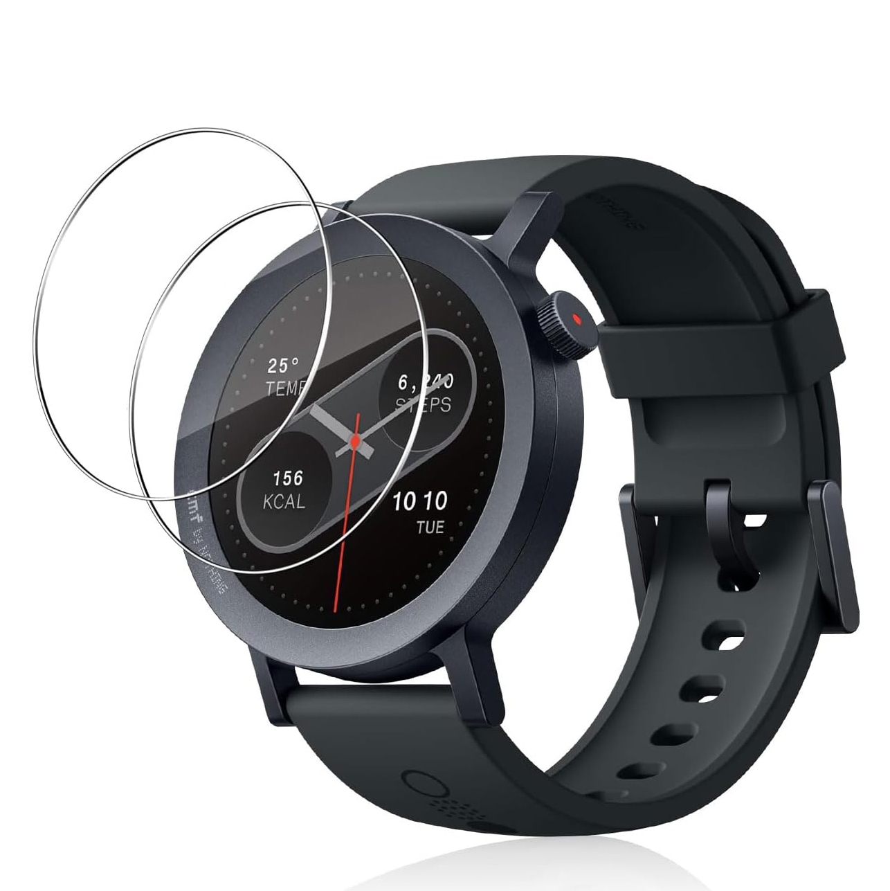 2x Szkło Ochronne Hartowane | 9H 2.5D do CMF by Nothing Watch Pro 2