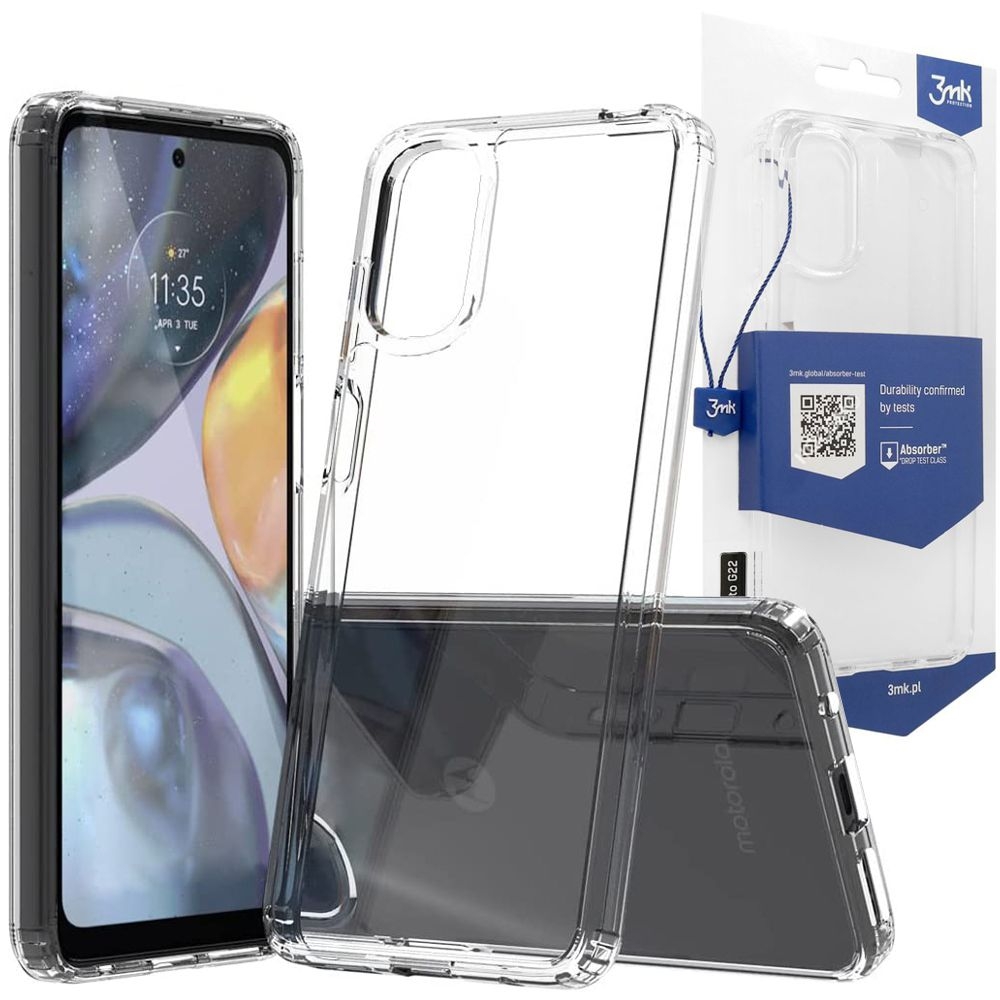 Pancerne Etui 3mk Armor Case | Clear do Motorola Moto G22