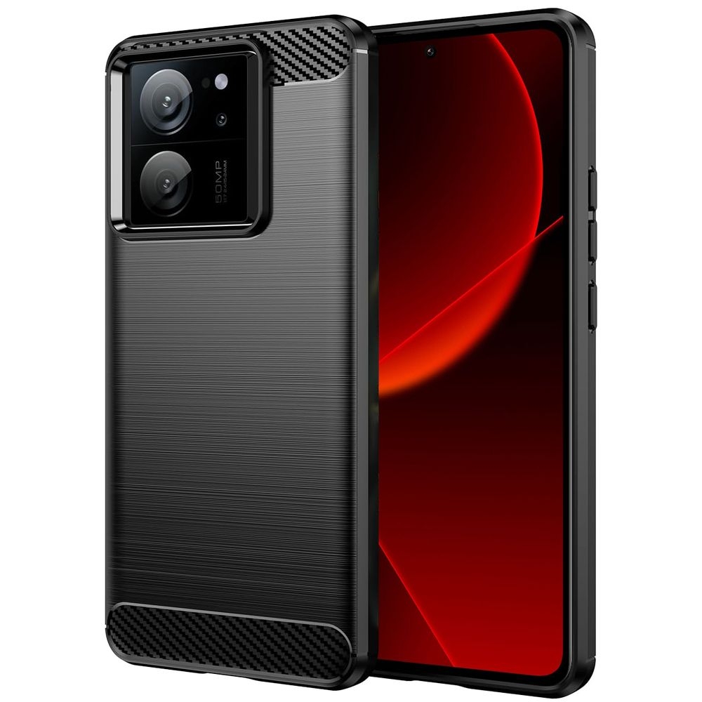 Etui CARBON Soft Case | Coal Black do Xiaomi 13T / 13T Pro