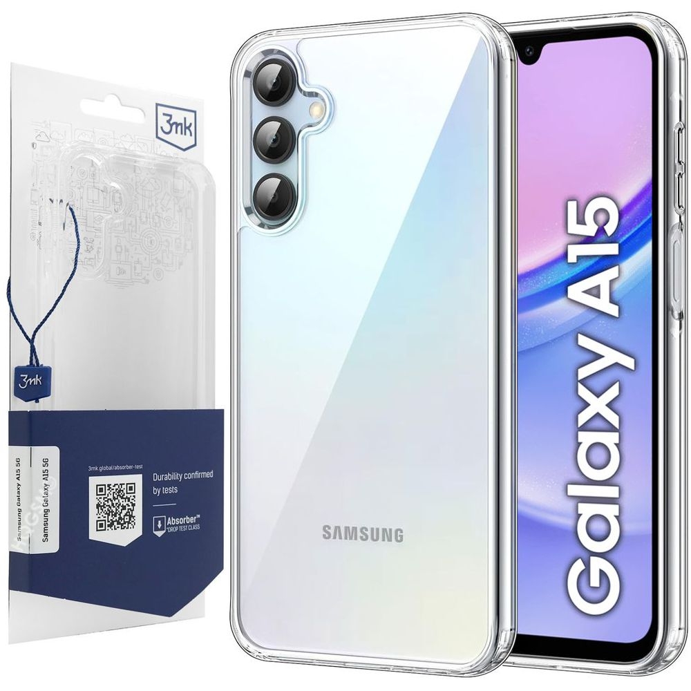 Pancerne Etui 3mk Armor Case | Clear do Samsung Galaxy A15 / 5G