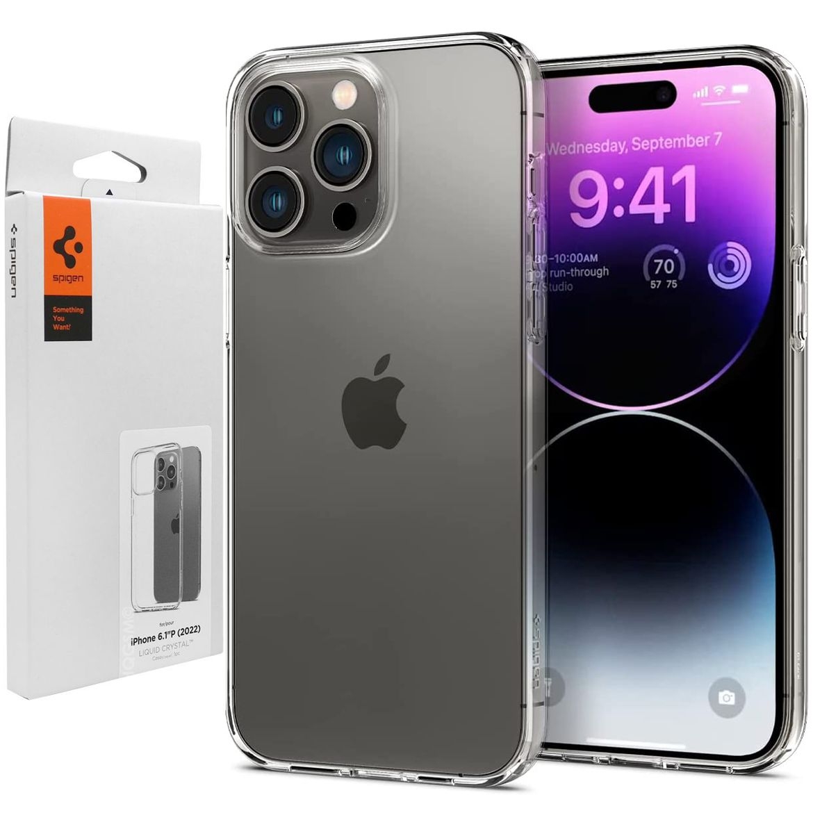 Etui SPIGEN Liquid Crystal | Crystal Clear do Apple iPhone 14 Pro |