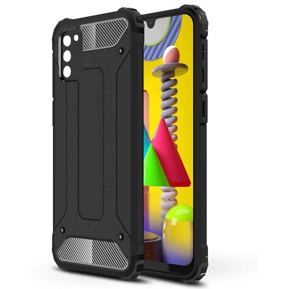 do Samsung Galaxy A41 | Pancerne Etui ARMOR Case | Czarne