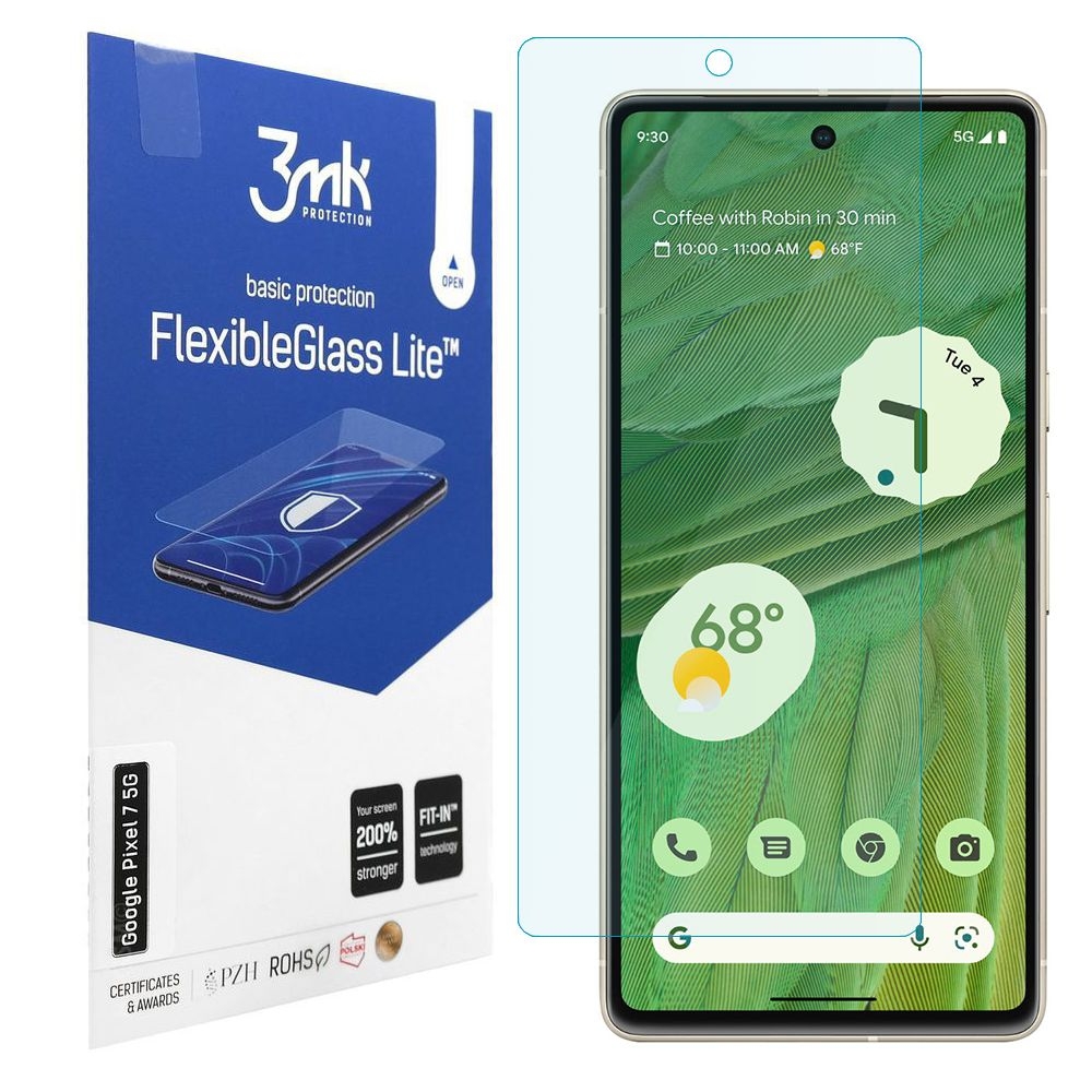 3mk Flexible Glass Lite | Nietłukące Szkło Hybrydowe do Google Pixel 7 |