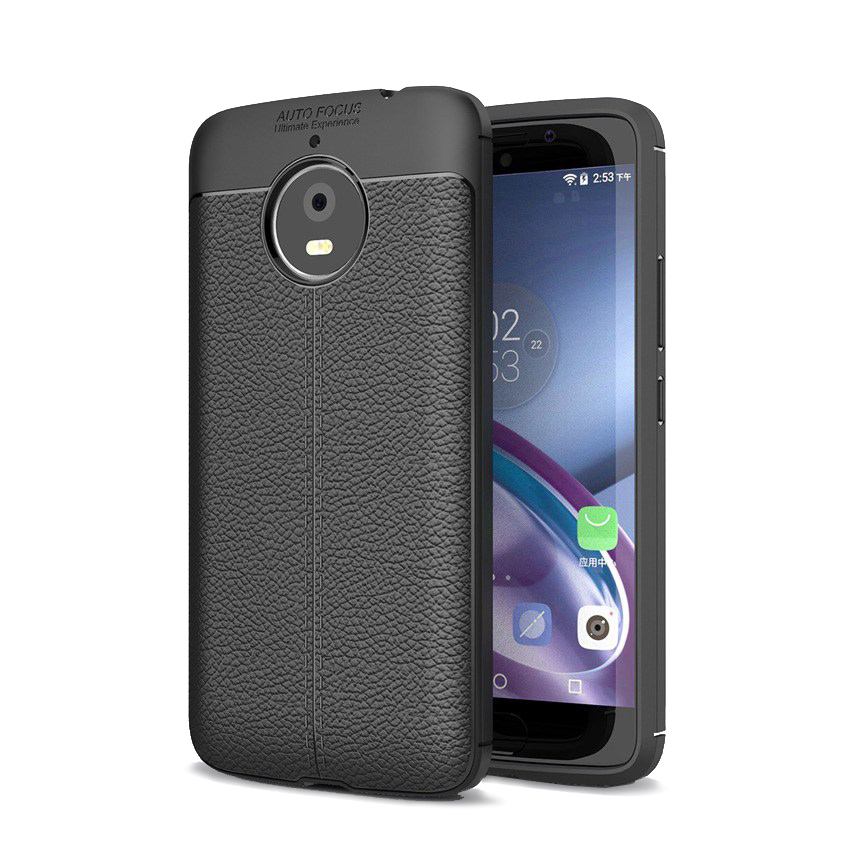 Motorola MOTO E4 Plus | Etui Premium Soft Case Leather