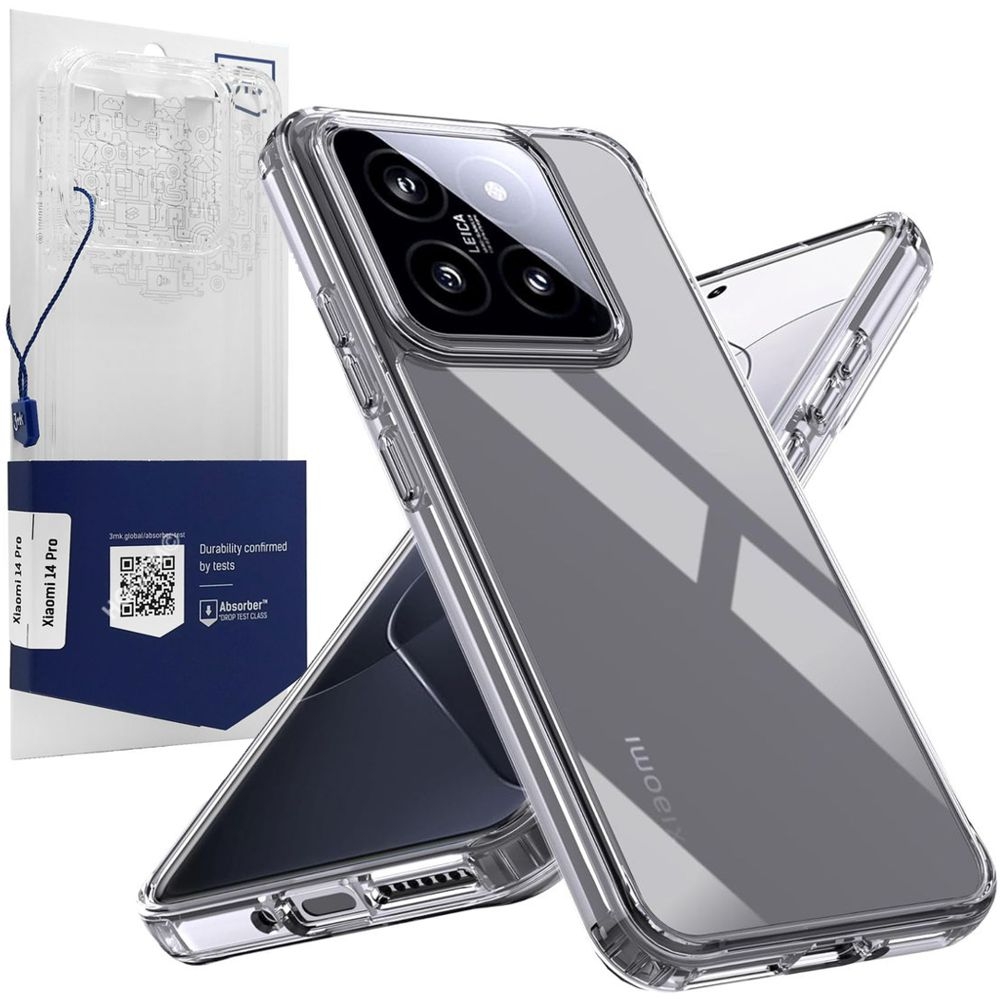 Pancerne Etui 3mk Armor Case | Clear do Xiaomi 14 Pro