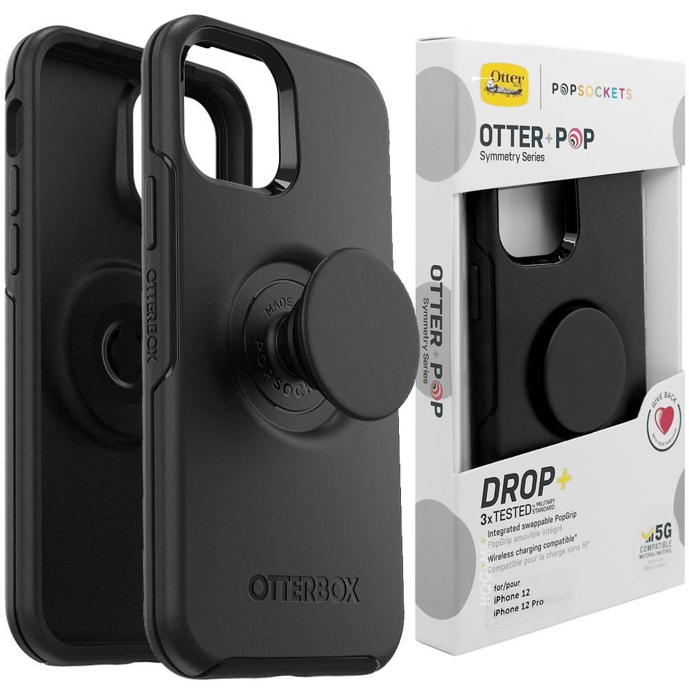 Pancerne Etui OtterBOX Symmetry +POP do Apple iPhone 12/12 Pro