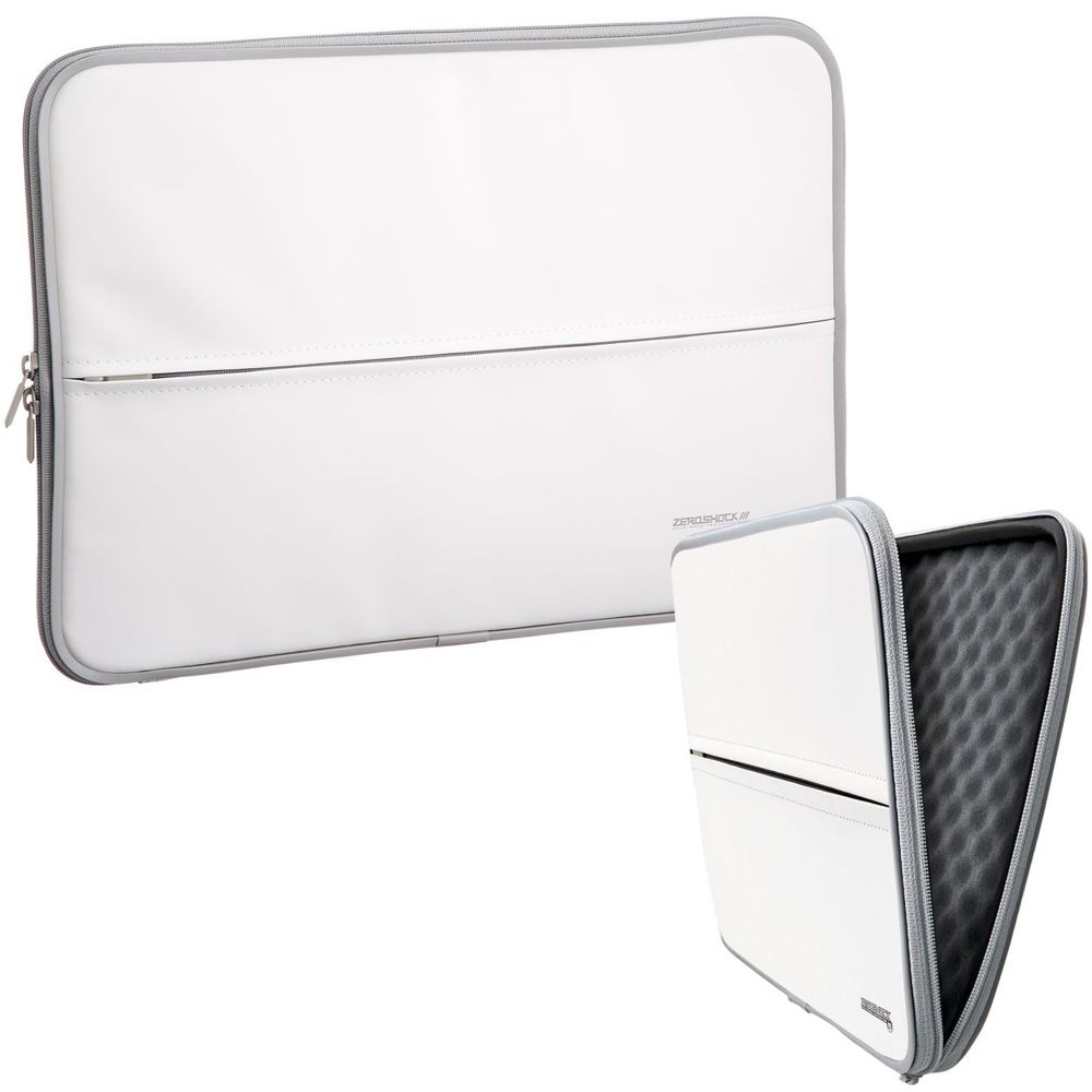 Zeroshock | Etui Wsuwka na Zamek na Tablet | Biała