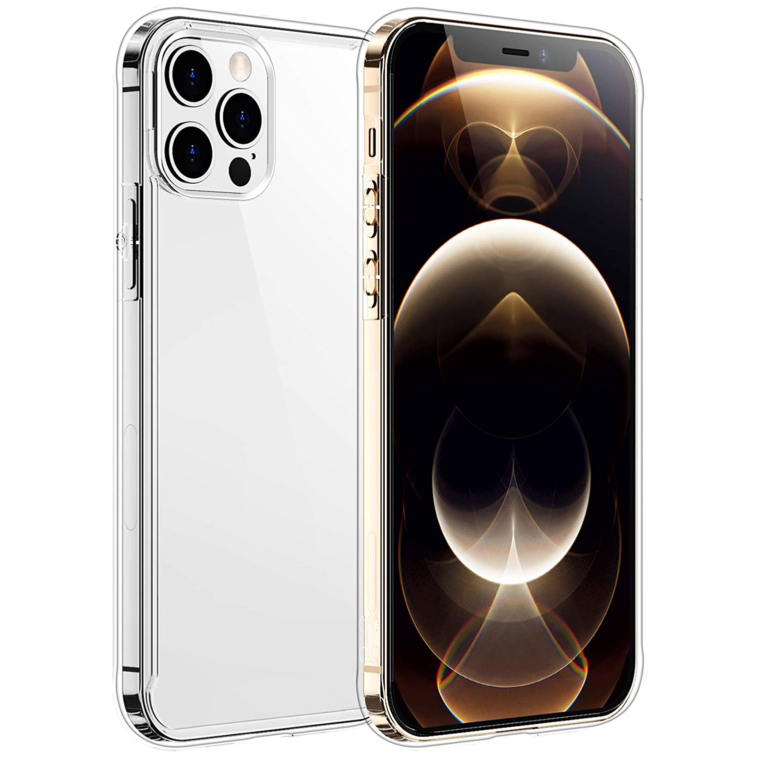 Cienkie Mocne Etui Air Case PRO 2mm | Bezbarwne do Apple iPhone 12 Pro Max