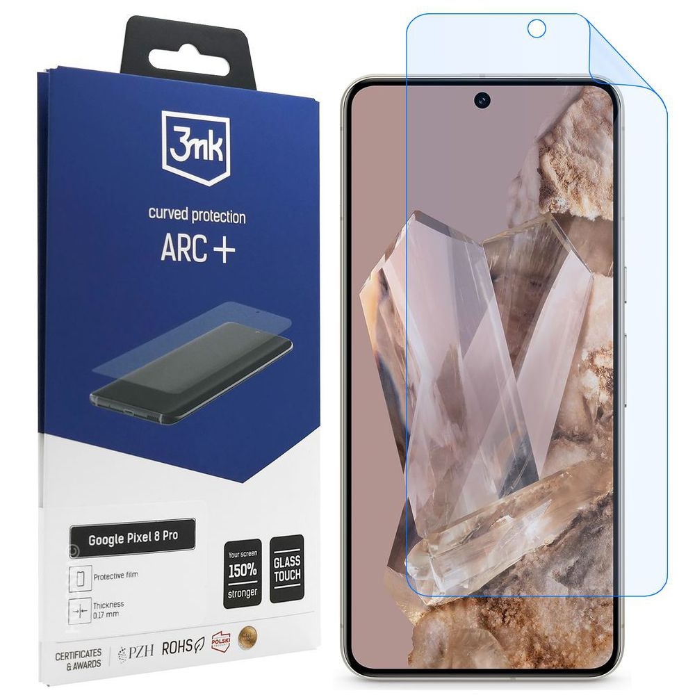 3mk Curved Protection ARC+ | Folia na Cały Ekran do Google Pixel 8 Pro