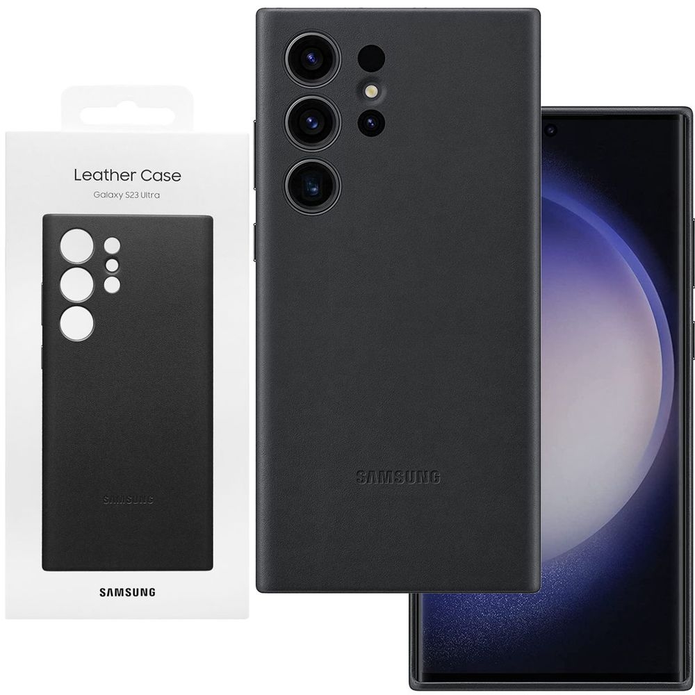 Oryginalne Etui Leather Case do Samsung Galaxy S23 Ultra
