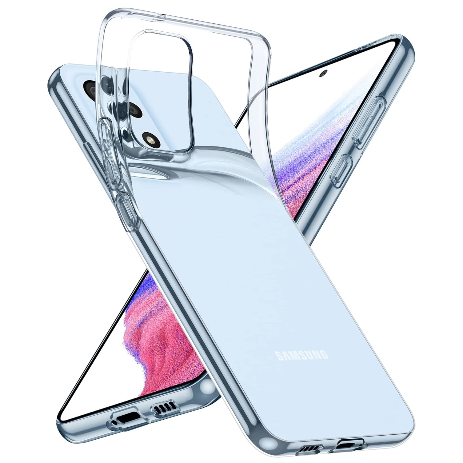 Cienkie Etui Air Case 0.5mm | Bezbarwne do Samsung Galaxy A53 5G