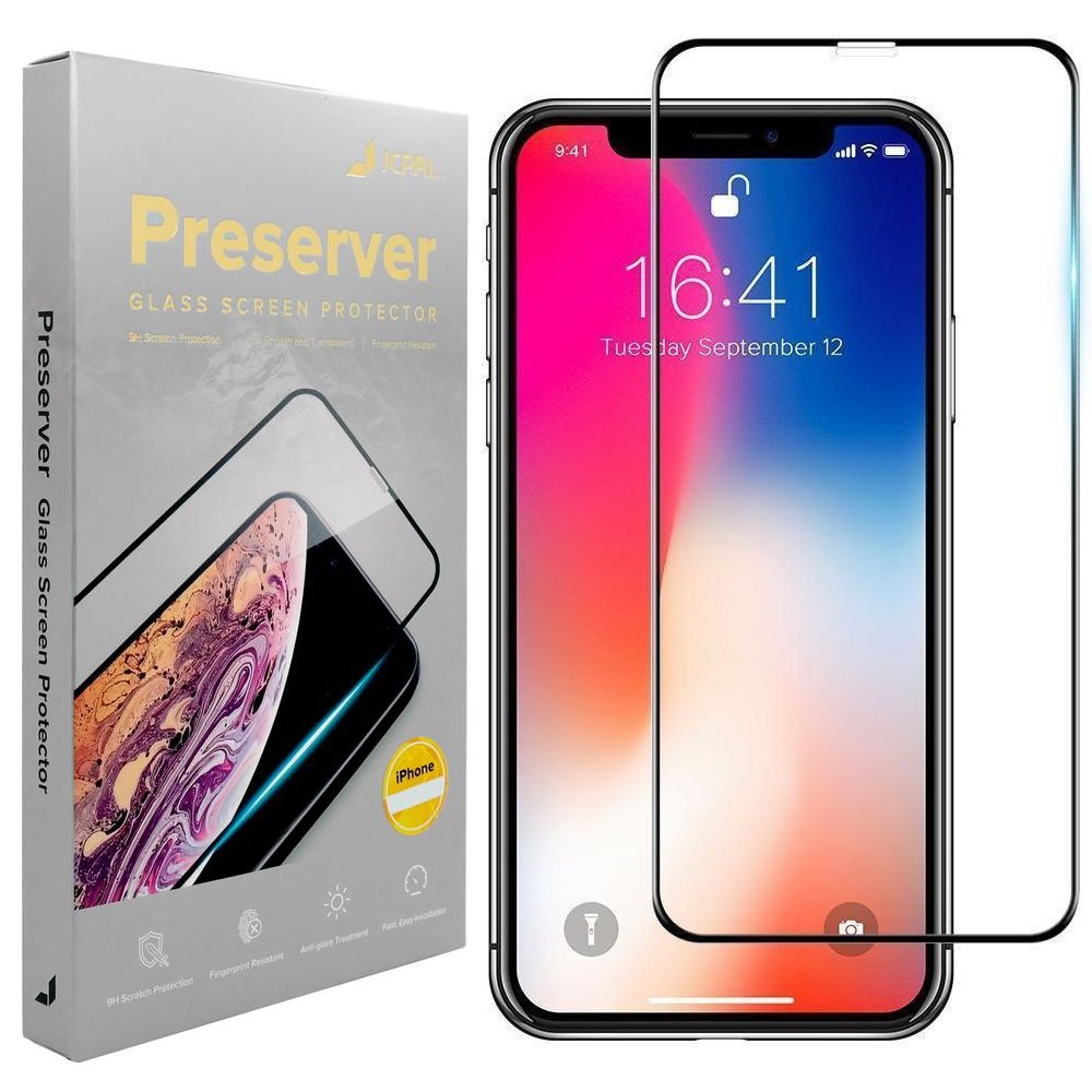 Apple iPhone Xs | JCPAL Preserver Hardness Glass | SZKŁO 5D
