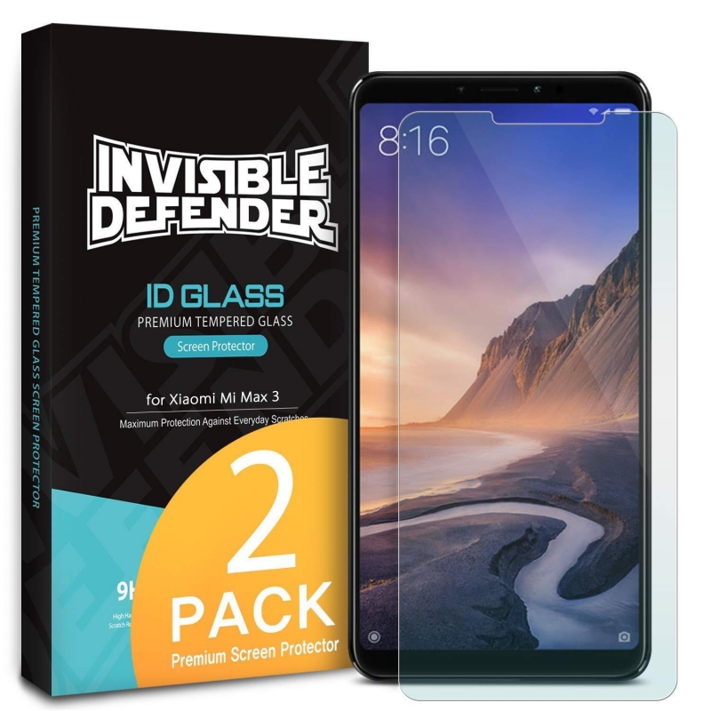 Xiaomi Mi Max 3 | Szkło RINGKE Invisible Defender Glass | Zestaw 2szt