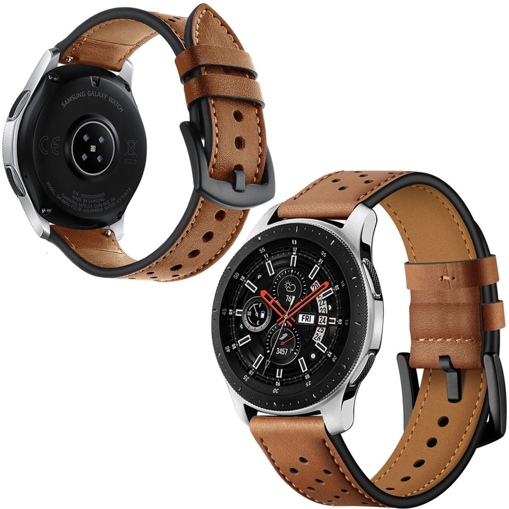 Samsung Galaxy Watch 46mm | Skórzany Pasek Leather Herms