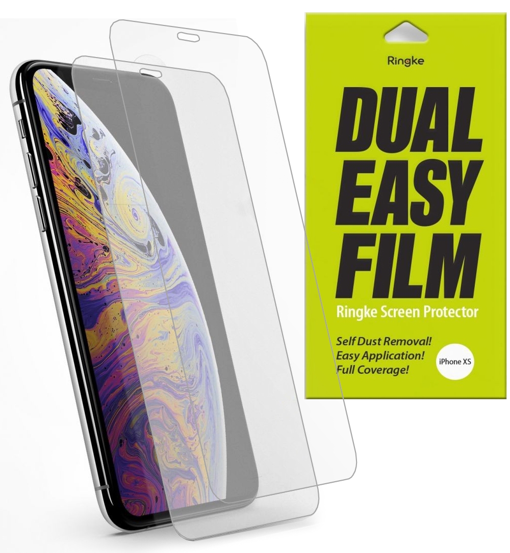 Apple iPhone Xs Max | Folia RINGKE Dual Easy Case Friendly | 2szt