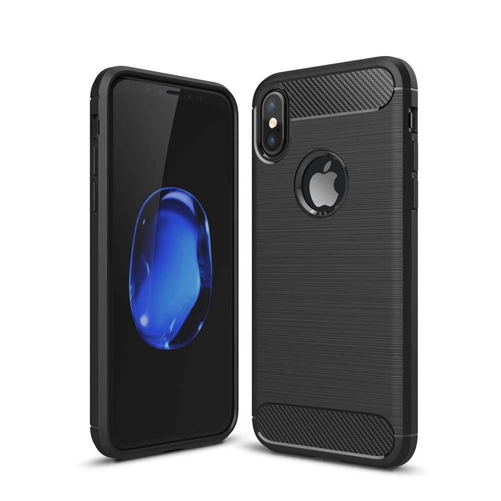 Etui Smart Guard CARBON Soft Case Apple iPhone X