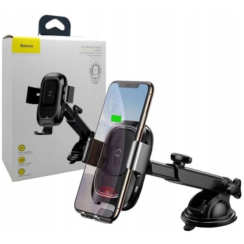 Baseus | Automatyczny Uchwyt Indukcyjny z Czujnikiem Podczerwieni