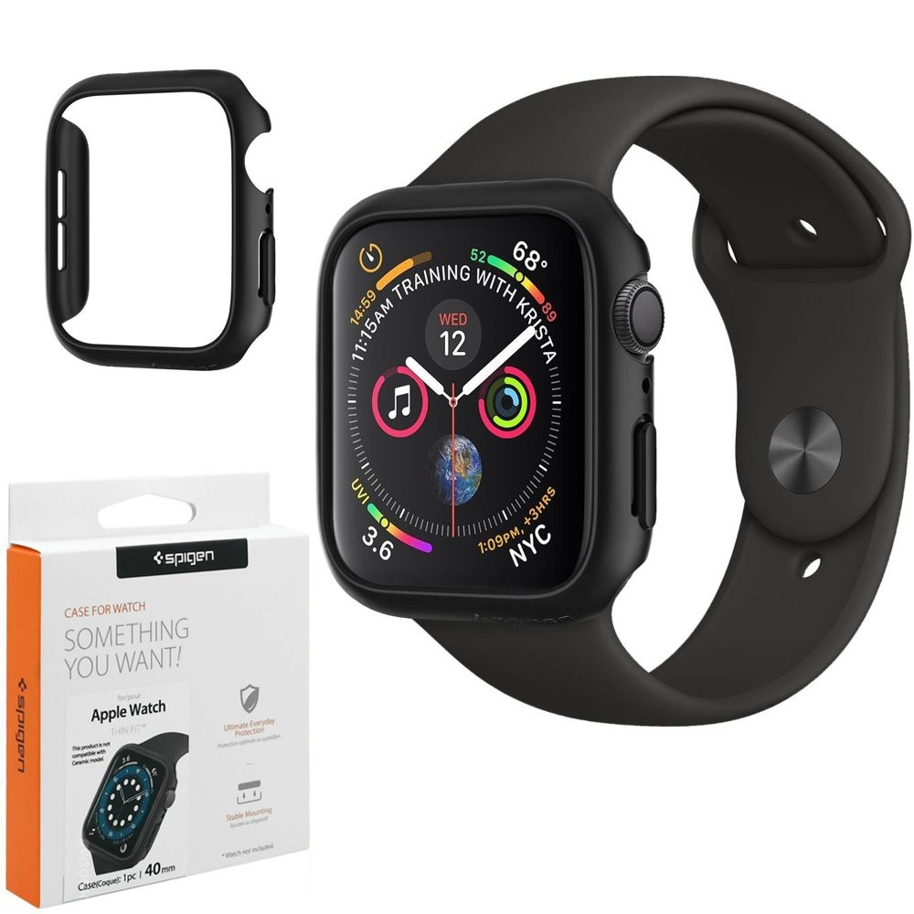 Etui SPIGEN Thin Fit do Apple Watch 4/5/6/SE 40mm