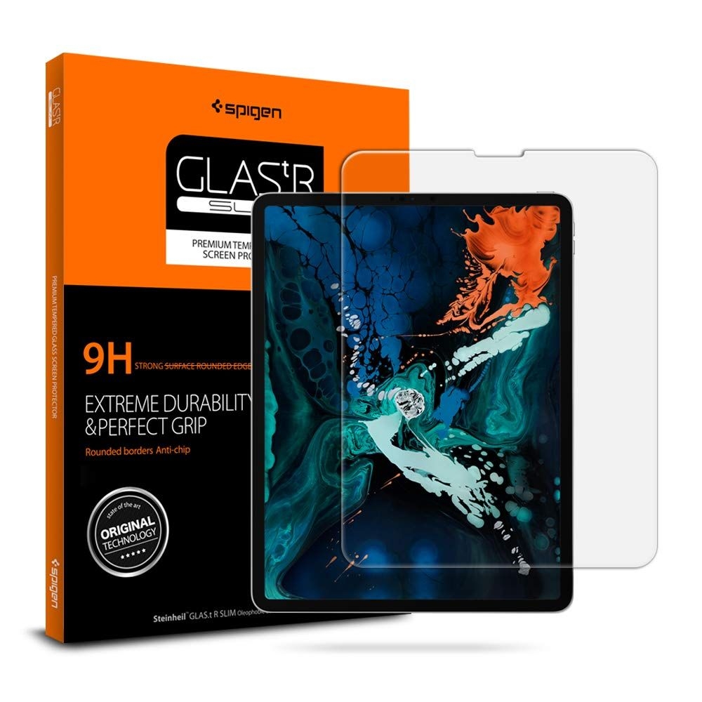Szkło Hartowane SPIGEN GLAS.tR Slim do Apple iPad Pro 12.9 2020 / 2021 M1