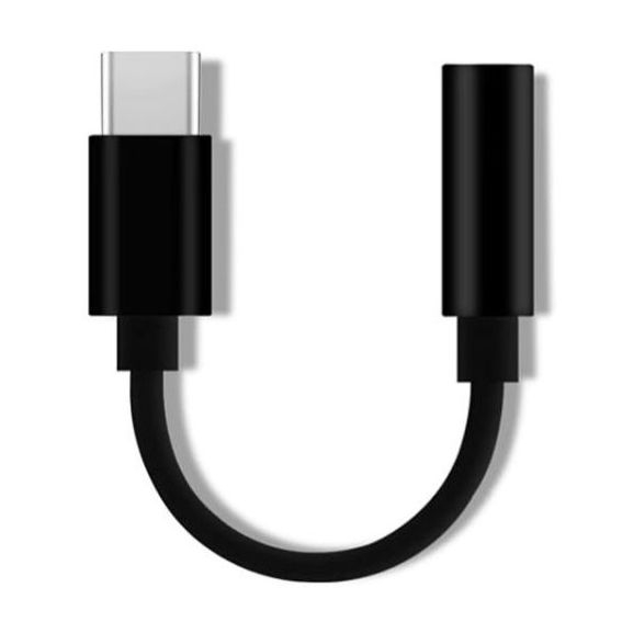 Adapter Audio USB-C Jack 3.5mm | Czarny