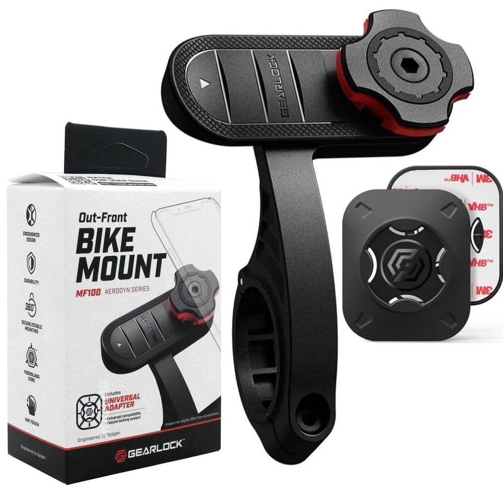 Spigen GEARLOCK | Uchwyt Rowerowy Out Front Bike Mount | MF100
