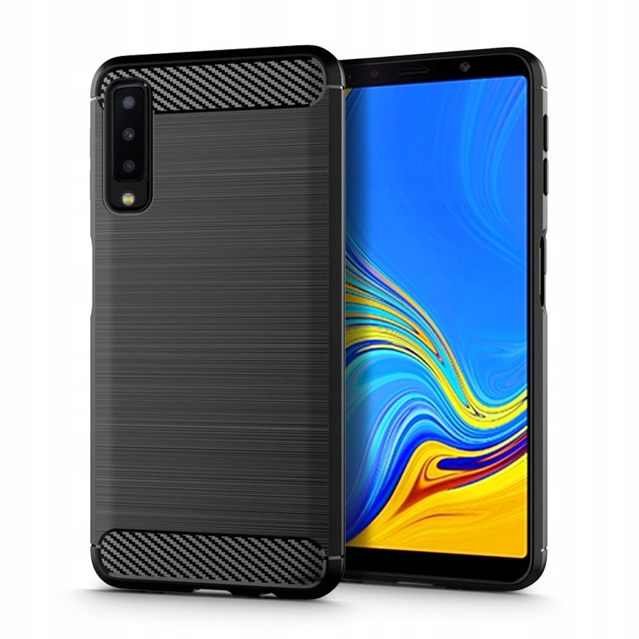Samsung Galaxy A7 2018 | Etui CARBON Soft Case