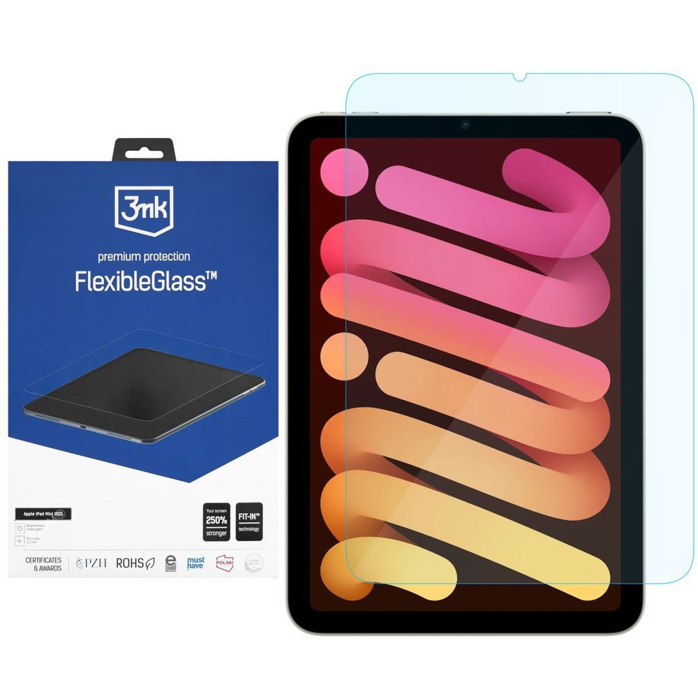 3mk Flexible Glass | Nietłukące Szkło Hybrydowe do Apple iPad mini 7 gen (A17 Pro)