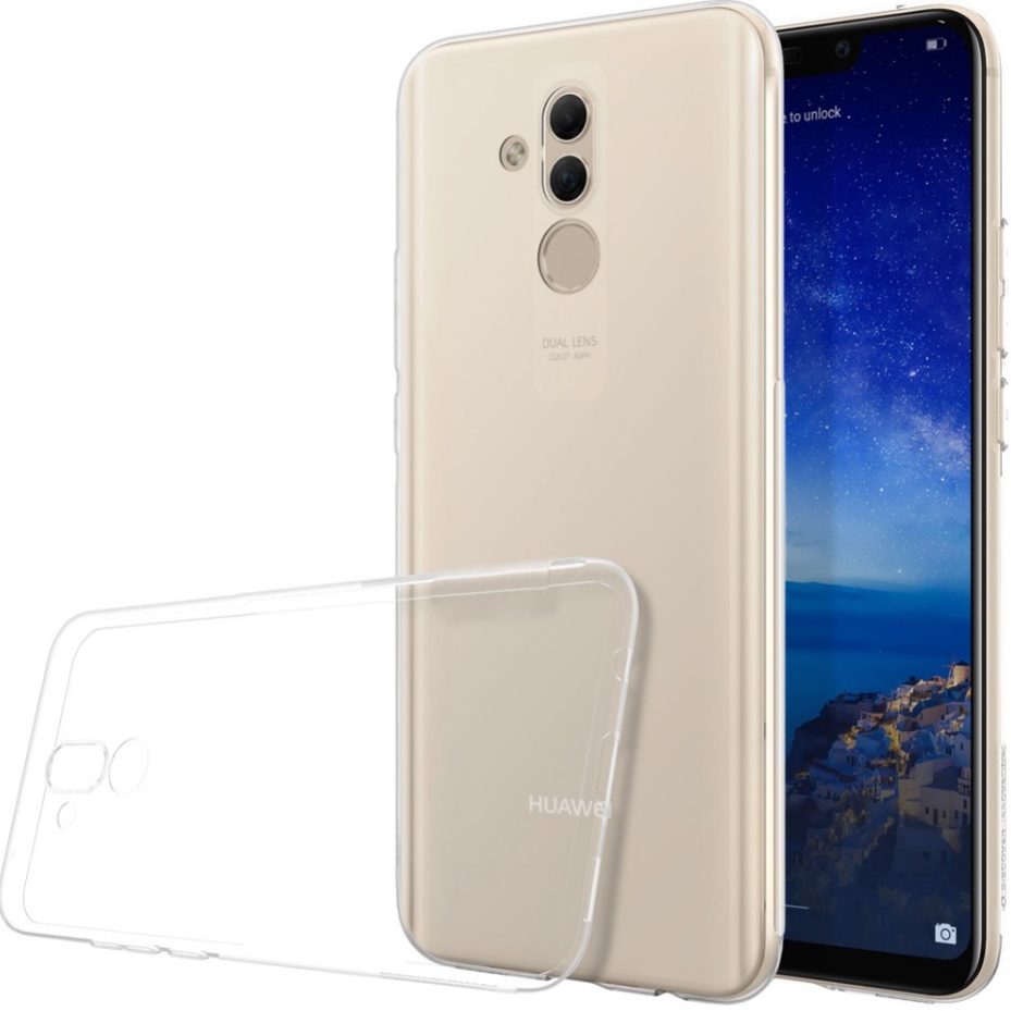 Huawei Mate 10 Lite | Cienkie Etui Feather Case | Bezbarwne