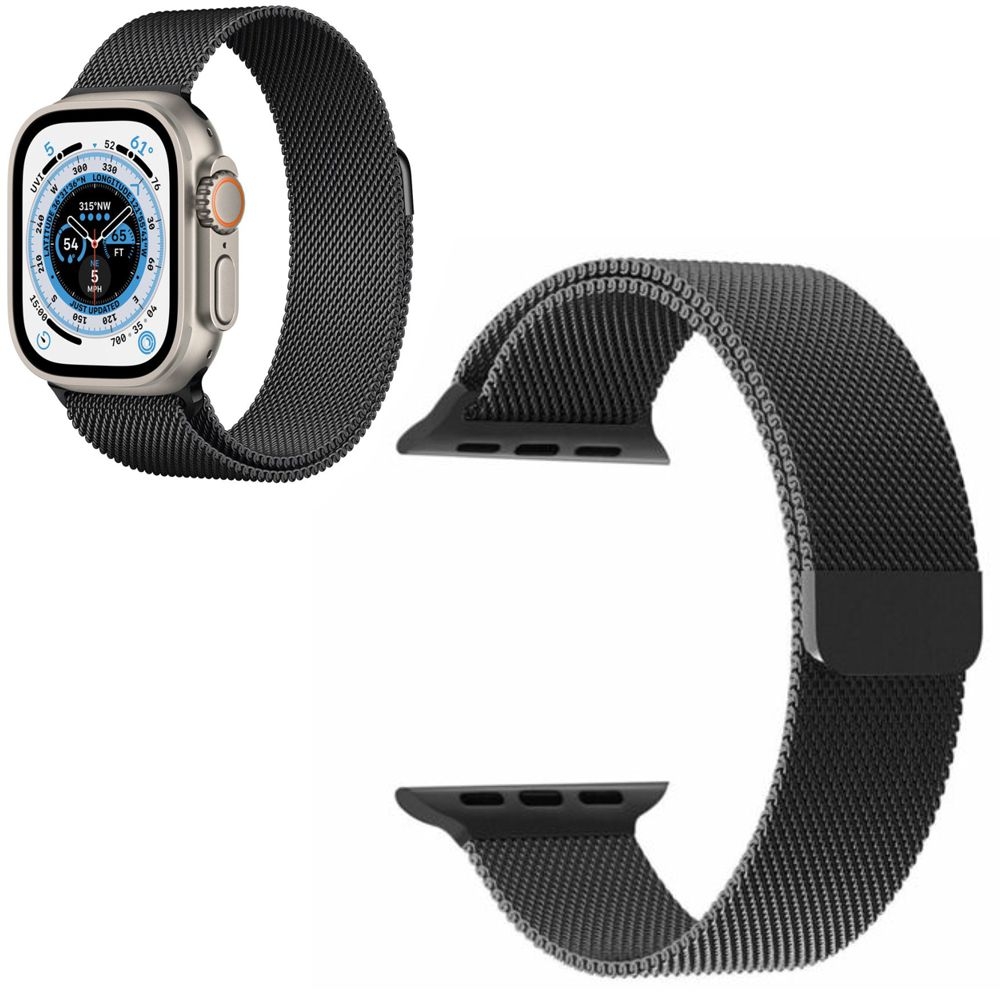Pasek Siatka Milanese Mesh Band do Apple Watch Ultra 1/2