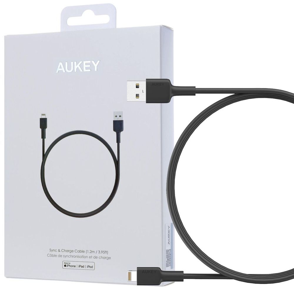 AUKEY | Ultraszybki  Kabel USB-C Apple Lightning | 120cm