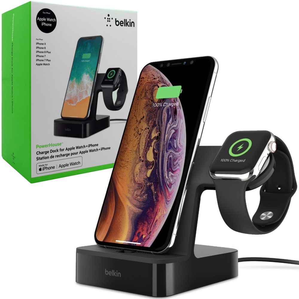 Belkin PowerHouse™ | Stacja Ładowarka Charge Dock Apple Watch iPhone