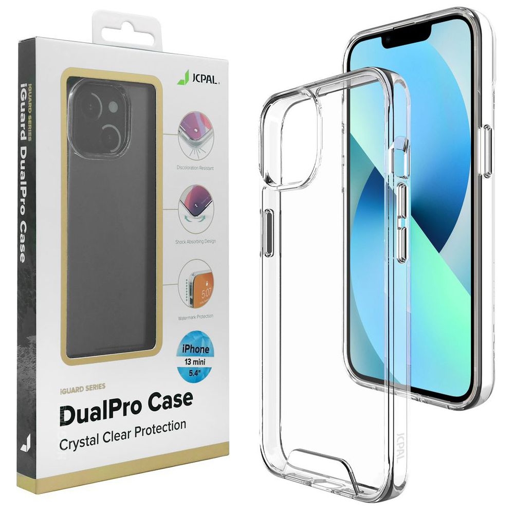 Etui JCPAL DualPro Case | Crystal Clear do Apple iPhone 13 Mini
