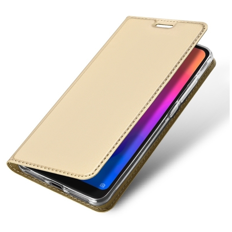 Etui z Klapką | DUX DUCIS | Skin Pro | Gold do Xiaomi Redmi 6 Pro / Mi A2 Lite