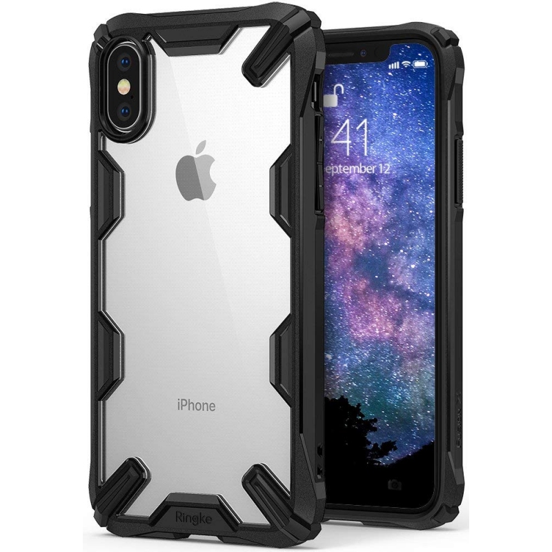 Apple iPhone Xs Max | Etui Ringke FUSION X | Black