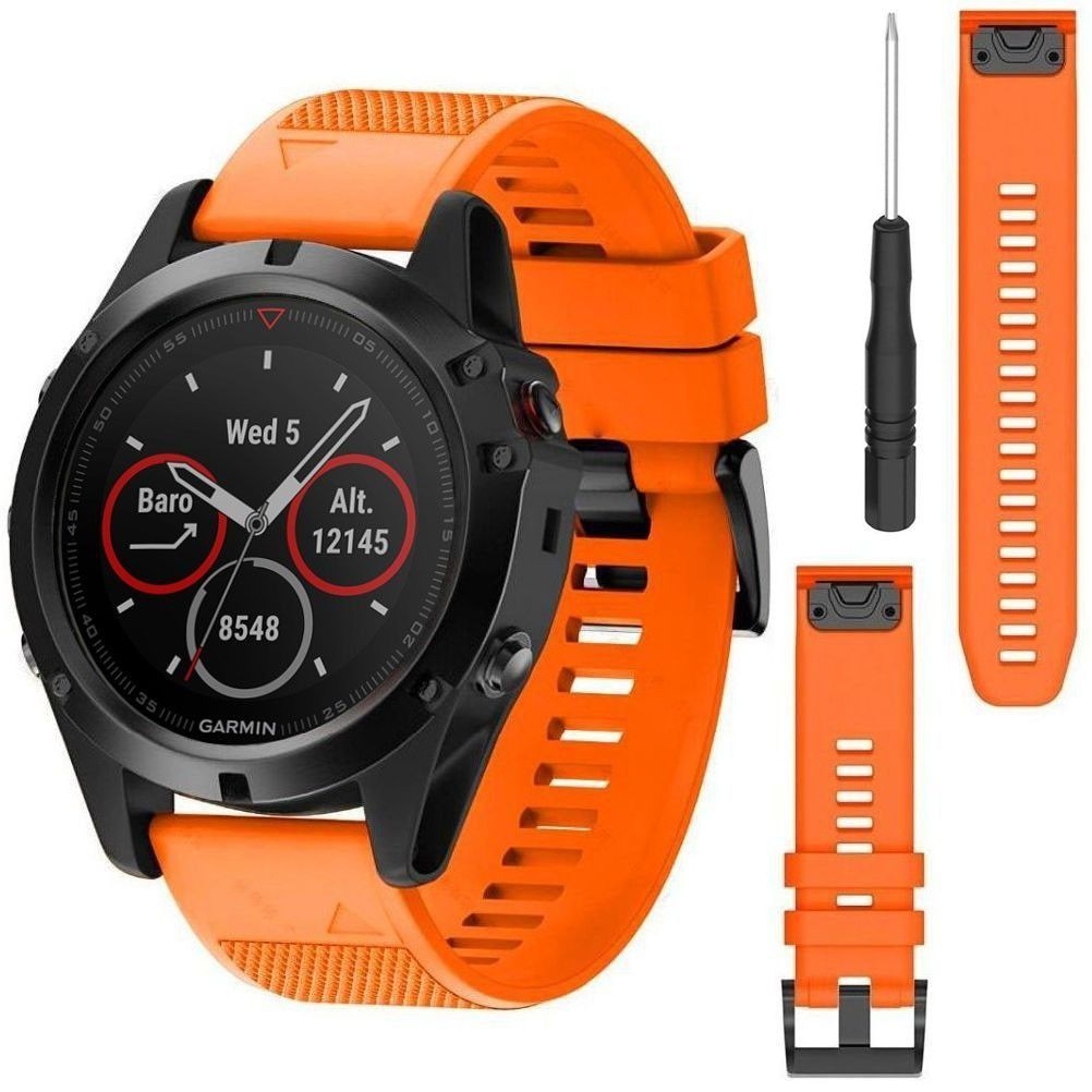 Garmin Fenix 5/Plus | 22mm | Pasek Silikonowy Armband