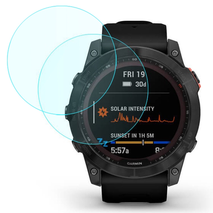 2x Szkło Hartowane SMART GUARD | 9H 2.5D do Garmin Fenix 7X / 7X Pro