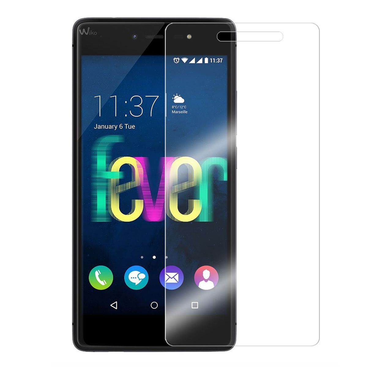 Hartowane Szkło 9H 2.5D Wiko Fever