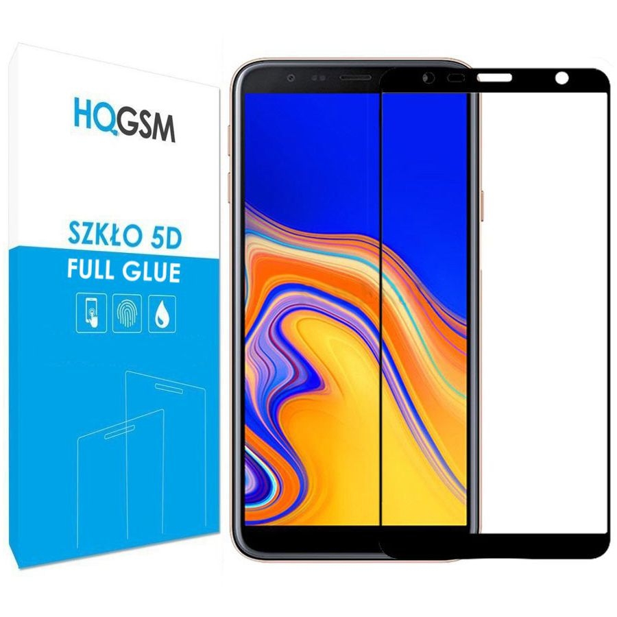 Samsung Galaxy J4+ Plus | Szkło Hartowane 5D | CAŁY EKRAN | Full Glue