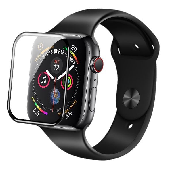 Apple Watch 4/5/6/SE 40mm | Szkło Hartowane 5D | Full Glue | Case Friendly